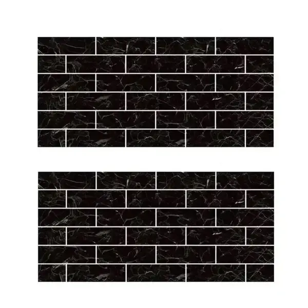 Tapet autoadeziv decorativ 30x60 model caramida neagra