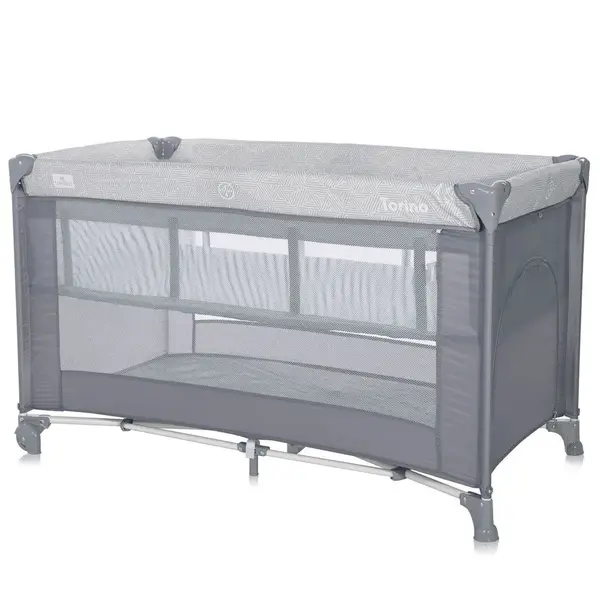 Tarc cu doua niveluri Lorelli Torino Grey Striped Elements