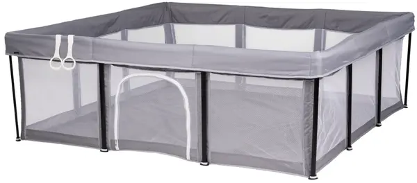Țarc de joacă Chipolino - Easy, 180 х 180 cm, gri