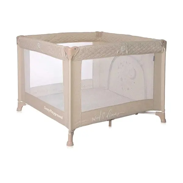 Tarc de joaca Lorelli Sunny 2024 100x100x74 cm Fog Beige Star