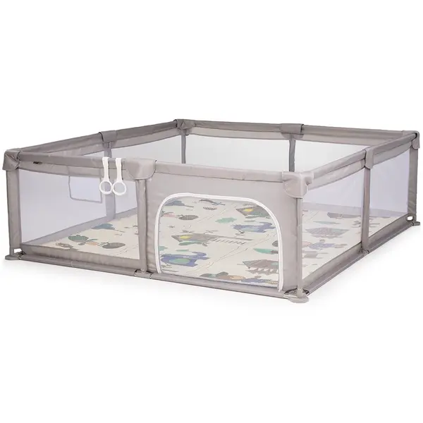 Tarc de joaca pentru copii 180x200 cm Chipolino Laguna Beige