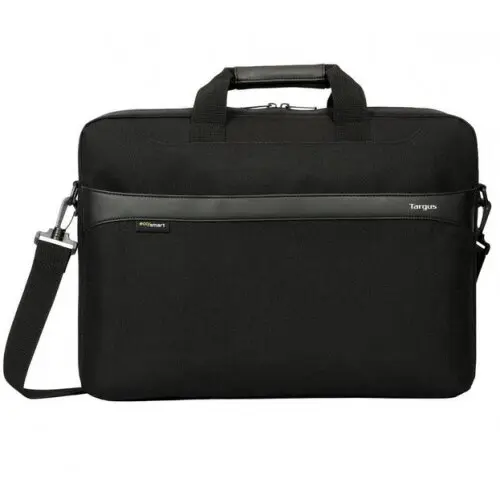 Targus Geanta laptop slim Targus GeoLite, pentru laptopuri de 16 sau dimensiuni mai mici: 40 x 4.5 x 28 cm, greutate 0.56 kg, Gri