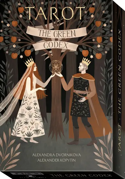 Tarot: The Green Codex (78 Cards and Guidebook)