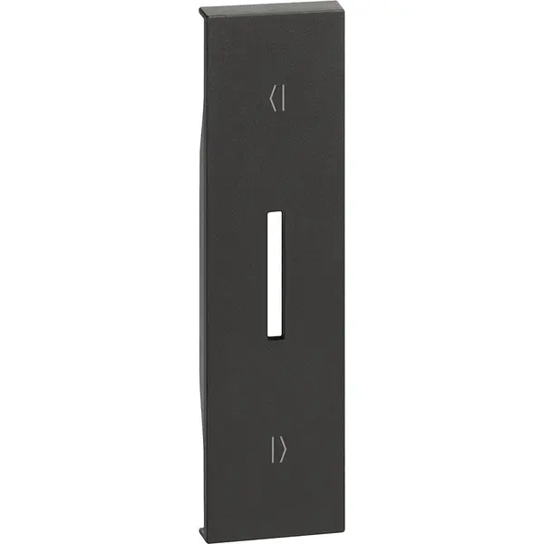 Tasta 1 modul pentru referinta K4027 instalare verticala Bticino Living Now KG06V, negru