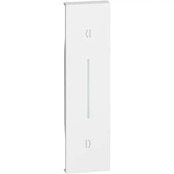 Tasta 1 modul pentru referinta K4037 instalare verticala Bticino Living Now KW05V, alb