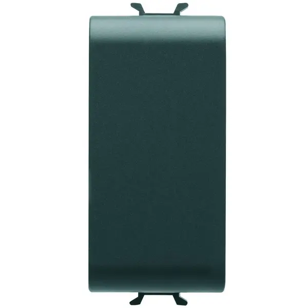 Tasta falsa 1 modul Gewiss Chorus GW12195, negru satin