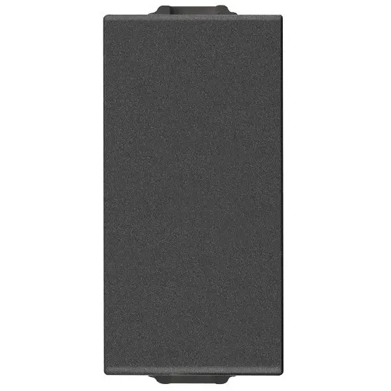 Tasta falsa 1 modul Vimar Neve Up 09041.CM, carbon matt