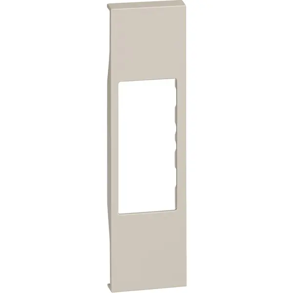 Tasta pentru conectori RJ si A/V si lampa de siguranta Bticino Living Now KM07, nisip