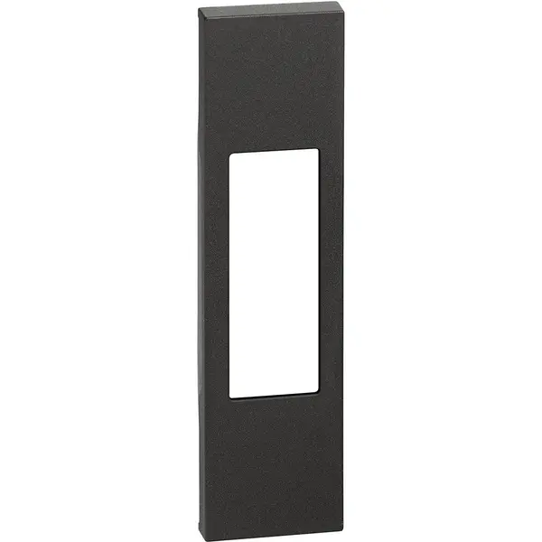 Tasta pentru prizele standard italiene, buton cu cablu de tragere, comutator bipolar Bticino Living Now KG4002 KG02, negru