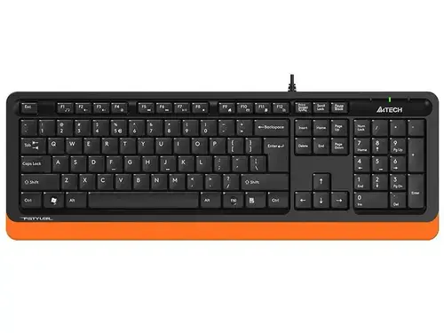 Tastatura A4TECH FSTYLER FK10 (Negru/Portocaliu)