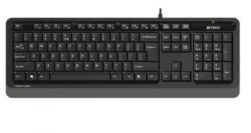 Tastatura A4Tech FStyler FK10, USB (Negru/Gri)