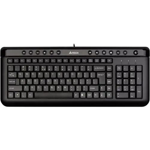 TASTATURA A4TECH X-Slim USB, Black, "KL-40-USB"