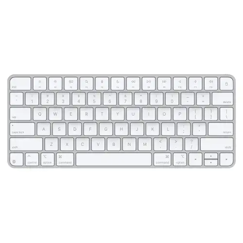 Tastatura Apple Magic Keyboard (2024), Bluetooth, Layout US (Alb)