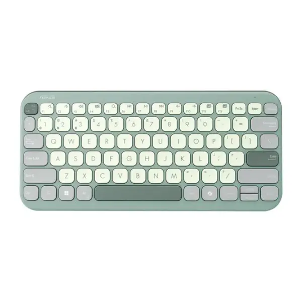 Tastatura Asus Marshmallow KW100, Bluetooth, Wireless, Verde