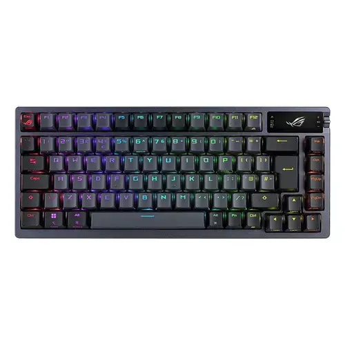 Tastatura Asus ROG Azoth, cu iluminare RGB, Negru