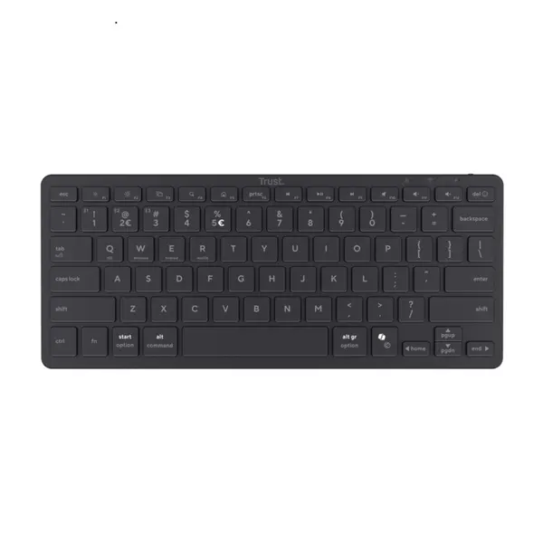 Tastatura Bluetooth Trust Nado II Multi-device Black US