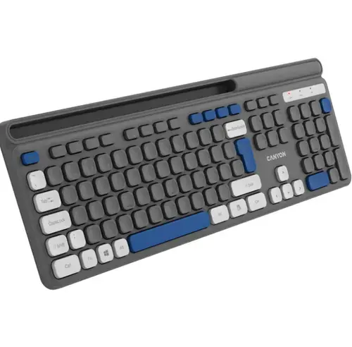 Tastatura Canyon HKB-W03, USB Wireless (Gri)