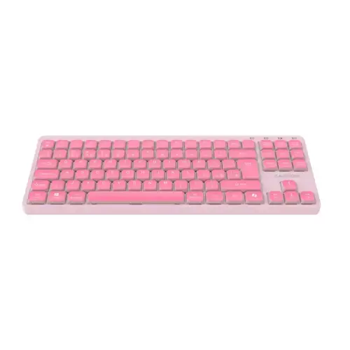 Tastatura Canyon OnType 10, Wired, USB-C (Roz)