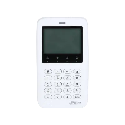 Tastatura centrala alarma Dahua ARK50C-R, card IC, LED, 433.1 MHz, compatibila centrale ARC