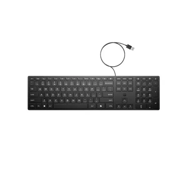 Tastatura cu fir HP 320K, Negru