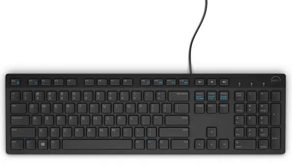 Tastatura DELL KB 216, layout: QUERTY/ olandeza, USB, Negru , nou , bulk