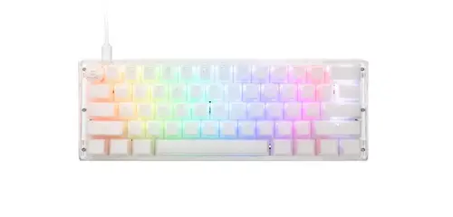 Tastatura Ducky One 3 Aura Mini, RGB, Kailh Y Jellyfish Switches, Wired, USB (Alb)