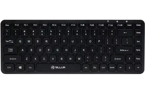 Tastatura fara fir Tellur, Mini (Negru)