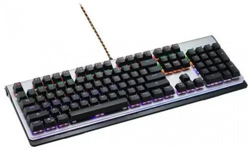 Tastatura Gaming Canyon CND-SKB8-US, iluminata (Gri)