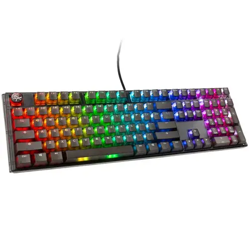 Tastatura Gaming Ducky One 3 Aura, iluminare RGB, Wired, USB, Cherry MX Blue (Negru)