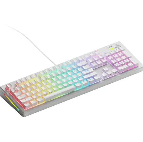 Tastatura Gaming Glorious GMMK 3,Fox Switches, 104 taste, Cu fir, USB (Alb)