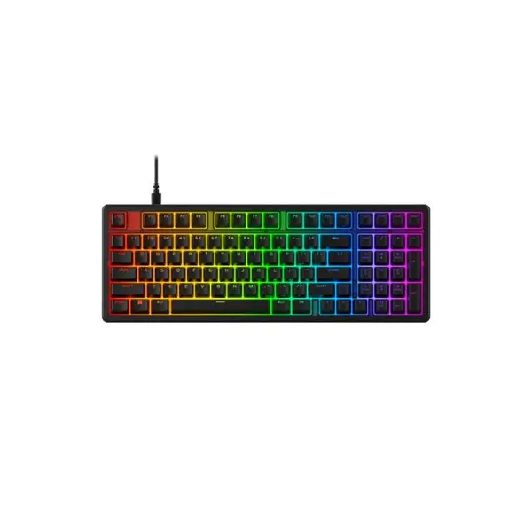 Tastatura gaming HyperX Origins 21800, Mecanic, Iluminare RGB, Negru