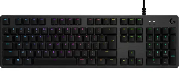 Tastatura gaming Logitech - G512 Carbon, GX Brown Tacticle, neagra
