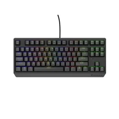 Tastatura Gaming Mecanica Genesis Thor 230 TKL, USB, Iluminare RGB, Switch-uri Outemu Red (Negru)