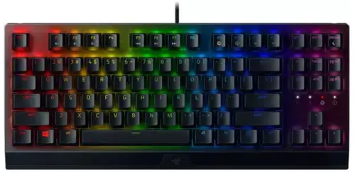 Tastatura gaming mecanica Razer BlackWidow V3, TKL, iluminare Chroma RGB, switch Razer Yellow, US Layout (Negru)