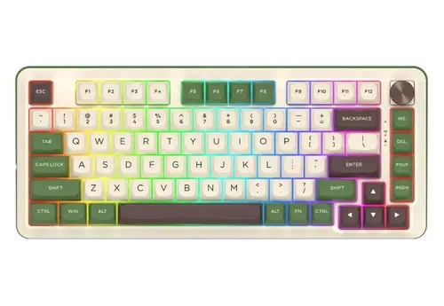 Tastatura Gaming Mecanica Redragon Cyrus Pro, Bluetooth, Wireless, Wired, iluminare RGB (Multicolor)