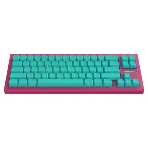 Tastatura Gaming Nubi NK68 HE RGB g3ms Magnetite Ice Switch Blue Mecanica