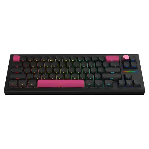 Tastatura Gaming Nubi NK68 Pro RGB g3ms Aquamarine Switch Black Mecanica