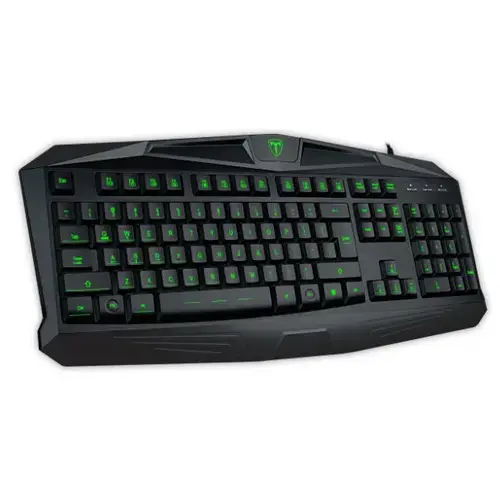 Tastatura Gaming T-DAGGER T-TGK103 Minesweeping, LED Verde (Negru)