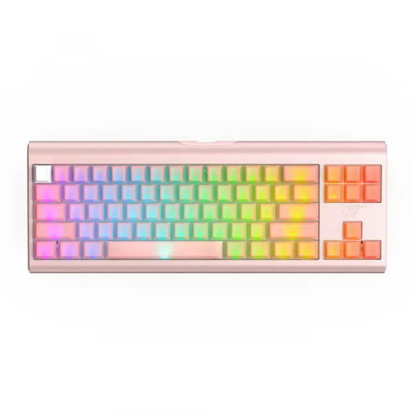 Tastatura Gaming Wired USB HAVIT KB896L, RGB, 1.2m, Roz