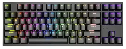 Tastatura Genesis Thor 404 TKL, Wired, iluminare RGB (Negru)