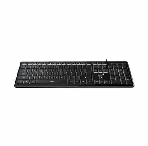 Tastatura Genius Slimstar 820, Cu fir (Negru)