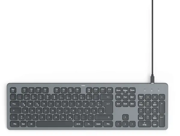 Tastatură Hama - CK-400, LED, neagră