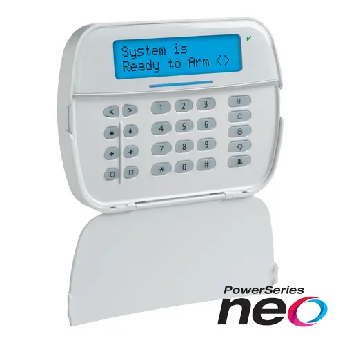 Tastatura LCD alfanumerica cablata 128 zone modul Power G SERIA NEO - DSC HS2LCDRF8EE3