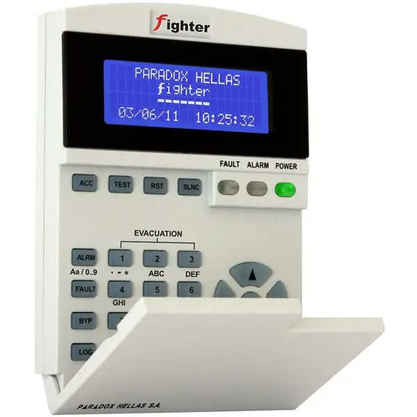 Tastatura LCD pentru control la distanta Paradox Fighter KSDA