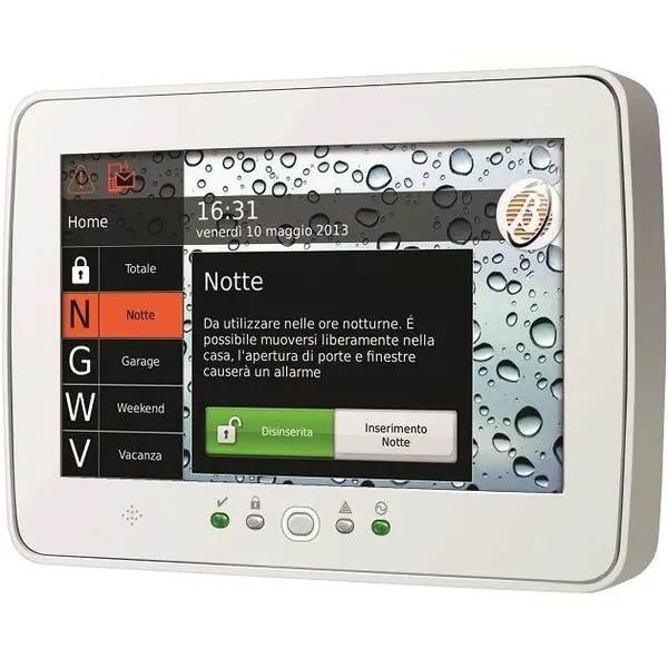 Tastatura LCD Touch-Screen ,ecran 7 inch,104 zone Bentel M-TOUCH