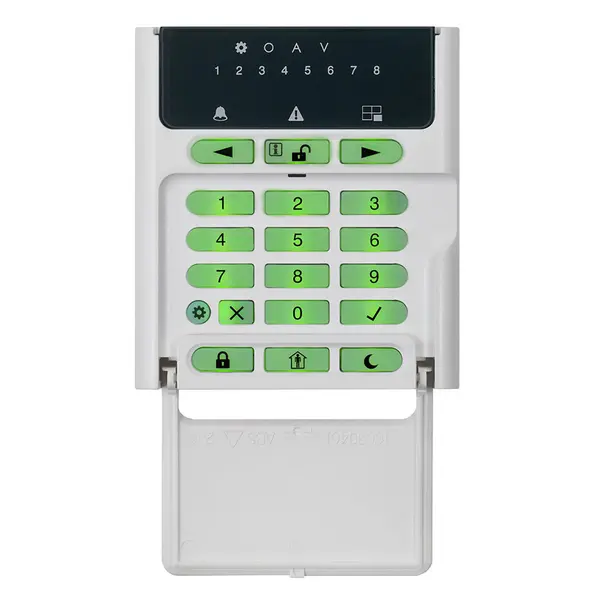 Tastatura LED Teletek Eclipse LED8, 1 partitie, 8 zone, 1 intrare
