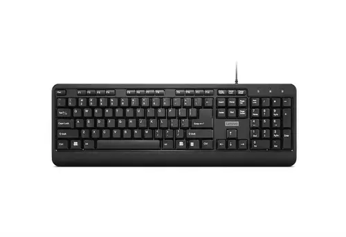 Tastatura Lenovo 160, Wired, USB0-A (Negru)