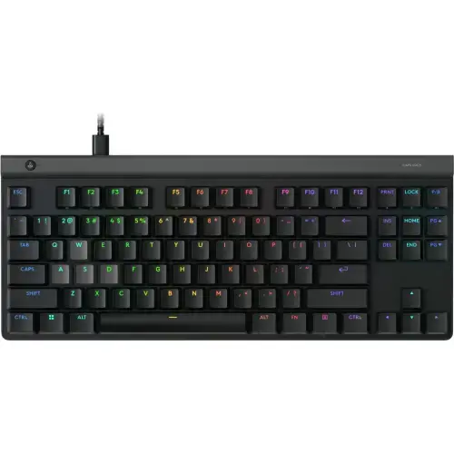 Tastatura Logitech G515 Rapid TKL, iluminare RGB, USB (Negru)
