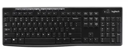 Tastatura Logitech K270, Wireless 2.4Ghz, USB (Negru)