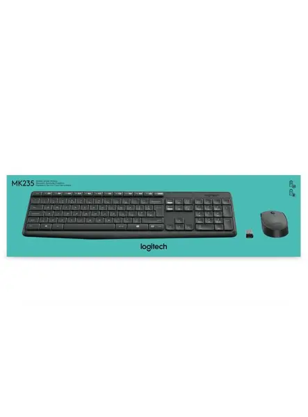 Tastatura Logitech MK235 & Mouse